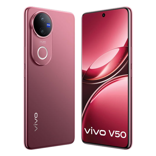 Vivo V50 5G – 8GB RAM, 256GB (Rose Red)