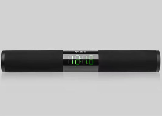 Home Theater Soundbar with Clock & Radio
